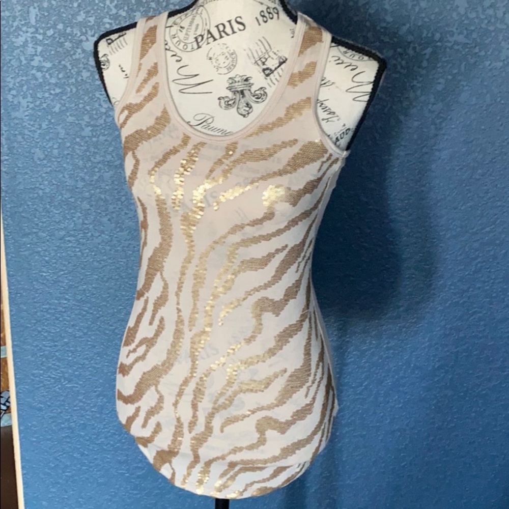 Racer back tank top